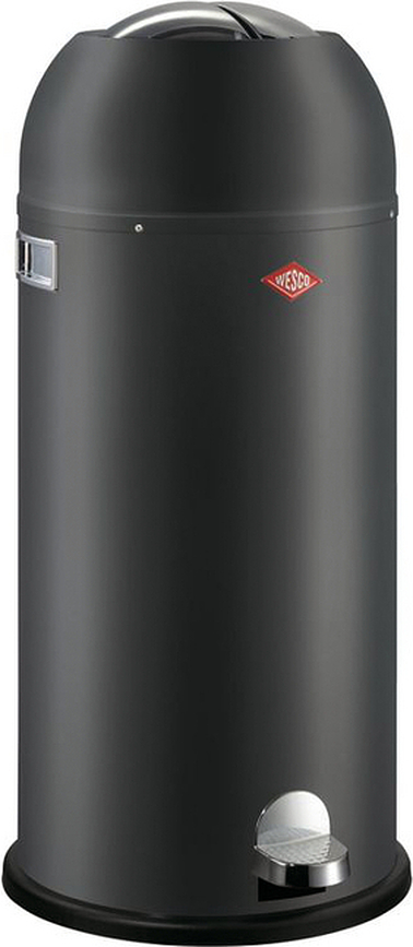 KickMaster Maxi Mülleimer 40 l graphitfarbiges Matt
