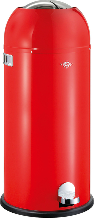 KickMaster Maxi Mülleimer 40 l rot