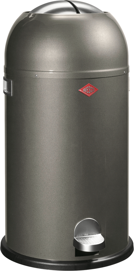 KickMaster Mülleimer 33 l graphitfarbig
