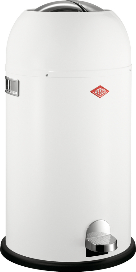 KickMaster Mülleimer 33 l weiß