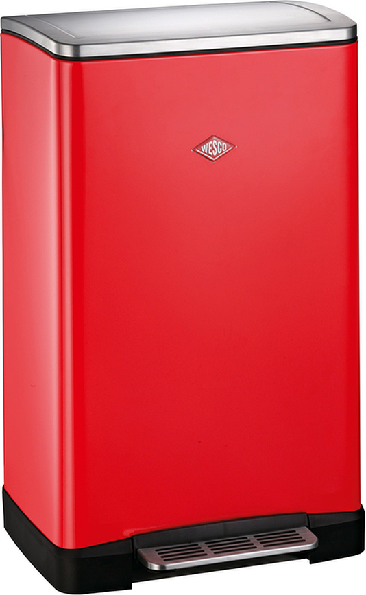 Kosz na śmieci Big Double Boy 2 x 18 l czerwony