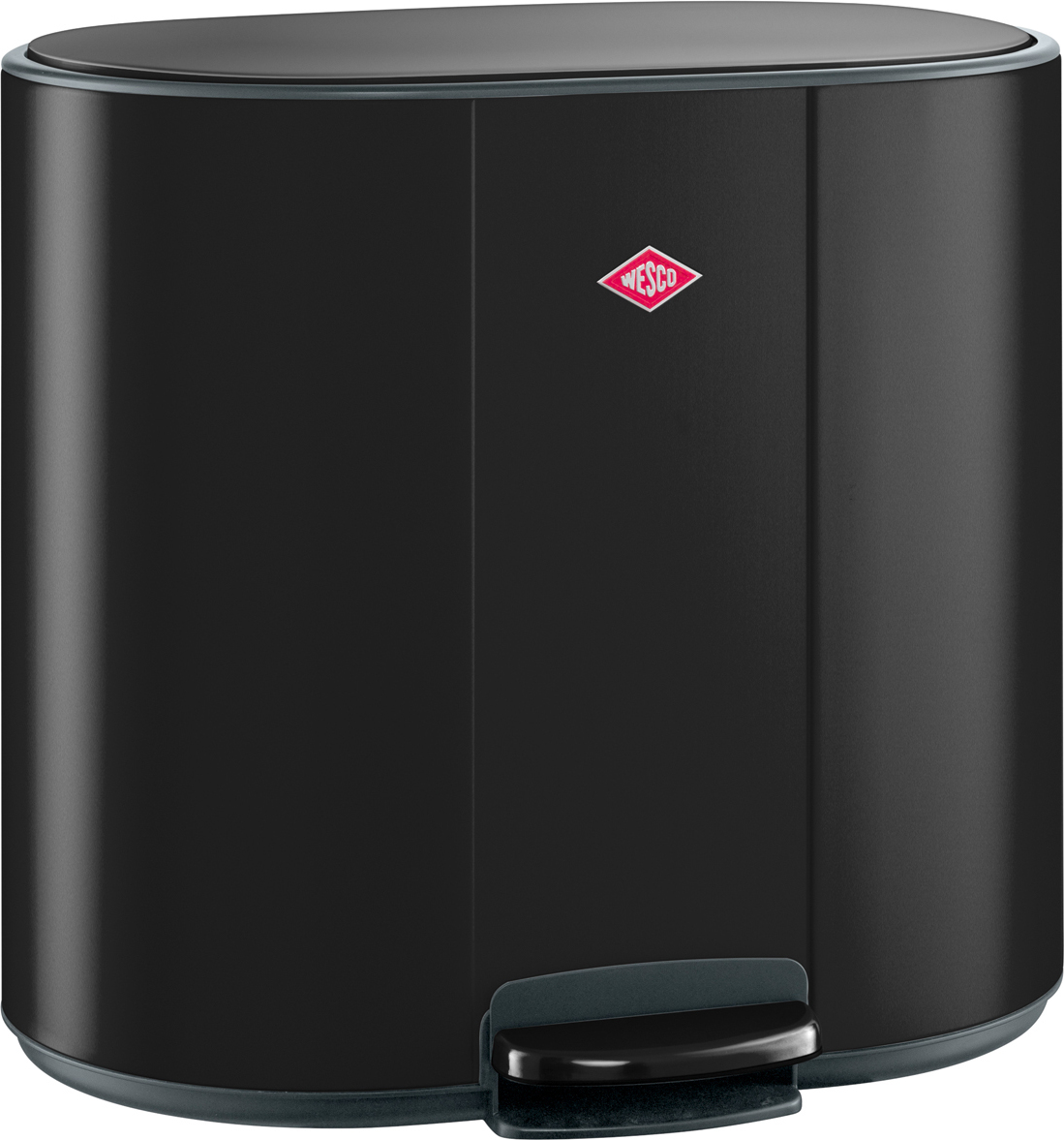 Kosz na śmieci Multi Collector 25 l + 2 x 12 l czarny mat