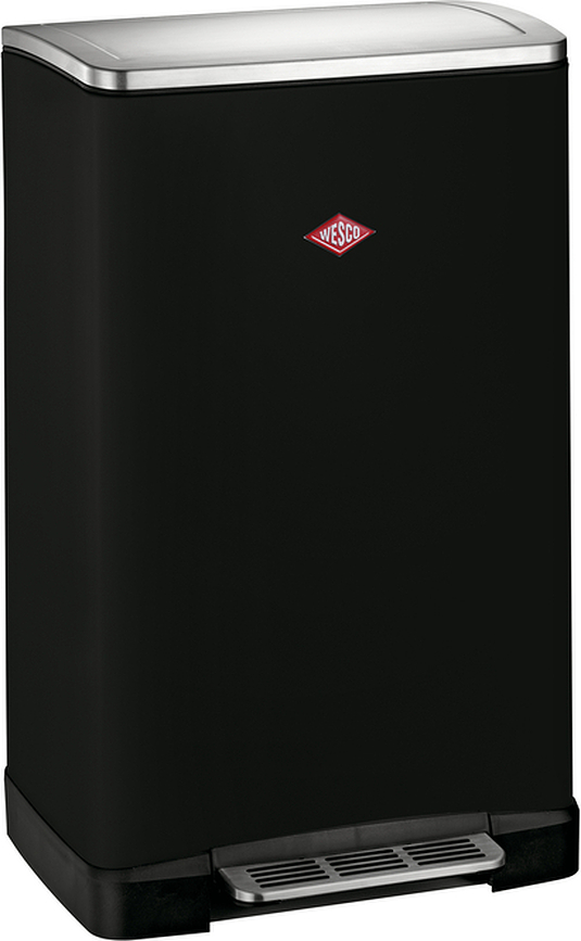 Odpadkový koš Big Double Boy 2 x 18 l černý matný