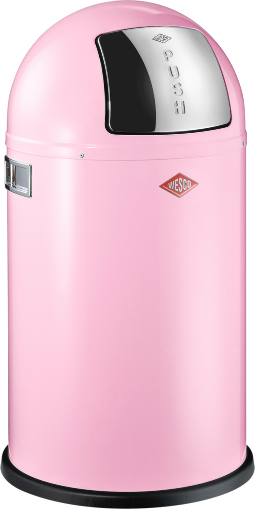 Pushboy Junior Mülleimer 22 l rosa