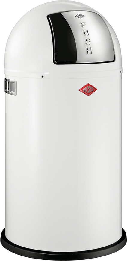 PushBoy Koš za smeti, 50 l, bel