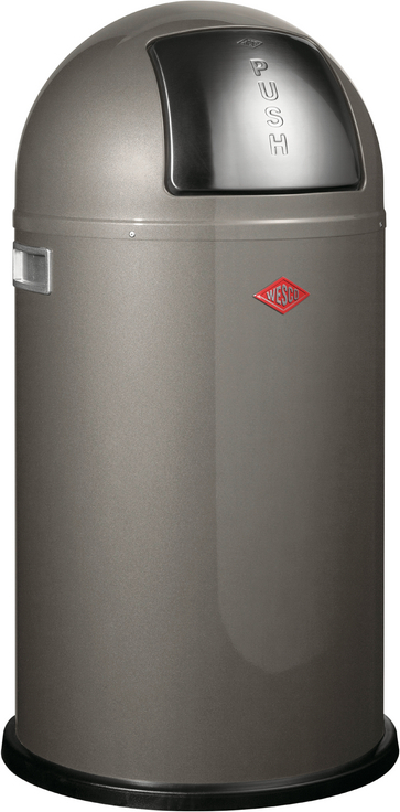 PushBoy Mülleimer 50 l graphitfarbig