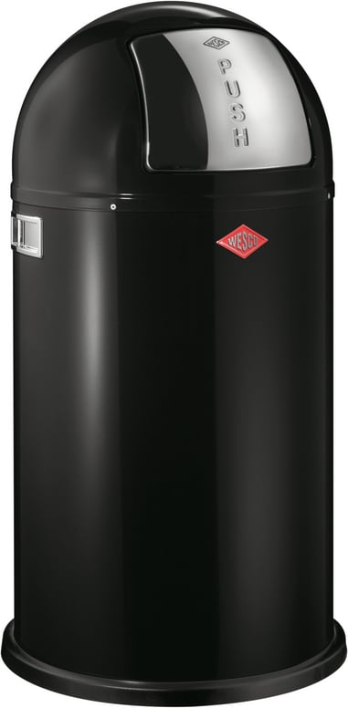 PushBoy Mülleimer 50 l schwarz