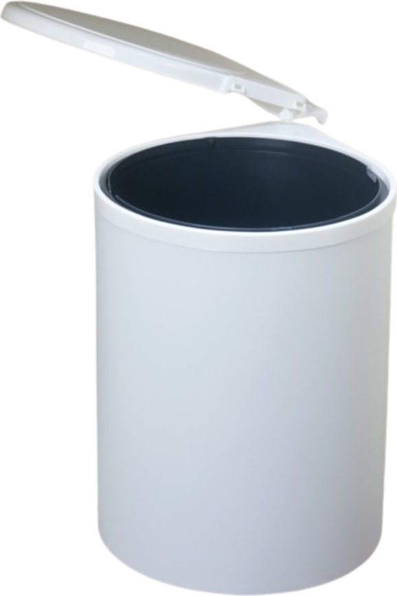 Rondo Koš za omarico, 13 l, bel