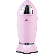 Šiukšliadėžė Spaceboy rožinės spalvos 35 l XL