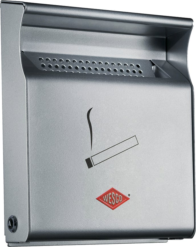 Wesco Pepeljara zidna srebrna