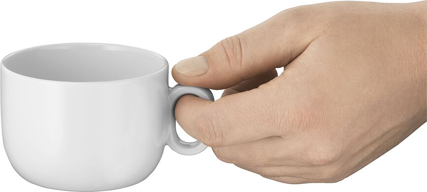 Barista Skodelice za kapučino s podstavki, 2 kosa