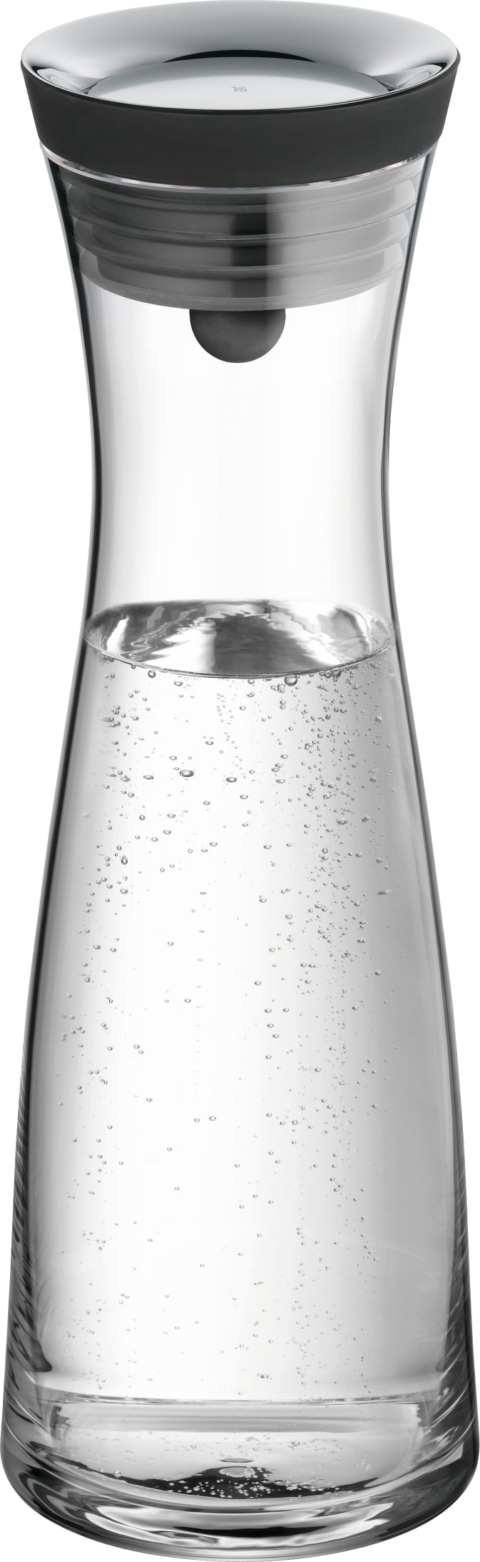 Basic Wasserkaraffe 1 l silberfarbener Verschluss