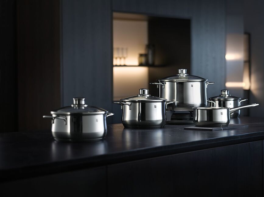 Batería de cocina Diadem Plus, Set de 5 piezas