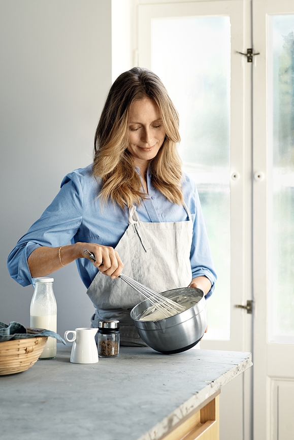 Batidor con bolas de acero Flexi Profi Plus, 27 cm