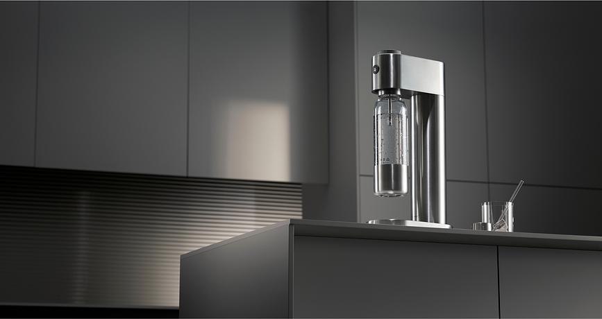 Carbonatador de Agua WMF Element One, de acero inoxidable