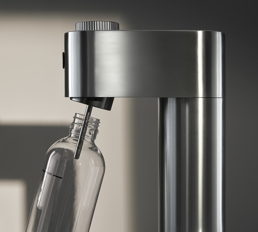 Carbonatador de Agua WMF Element One, de acero inoxidable