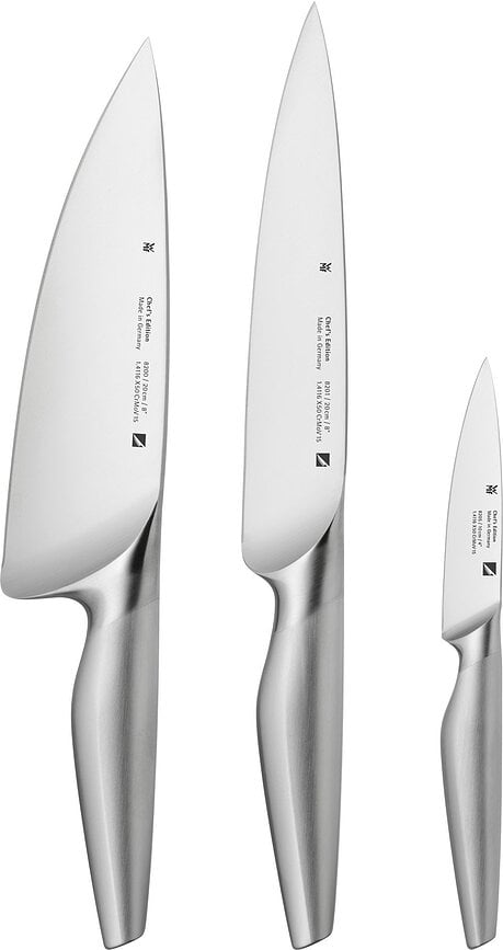 Chef's Edition Gemüsemesser, Chef-Messer und Fleischmesser 3 El.