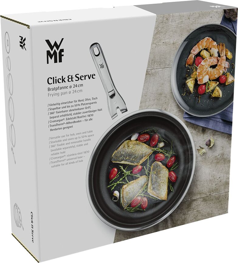 Click & Serve Poêle antiadhésive, 24 cm