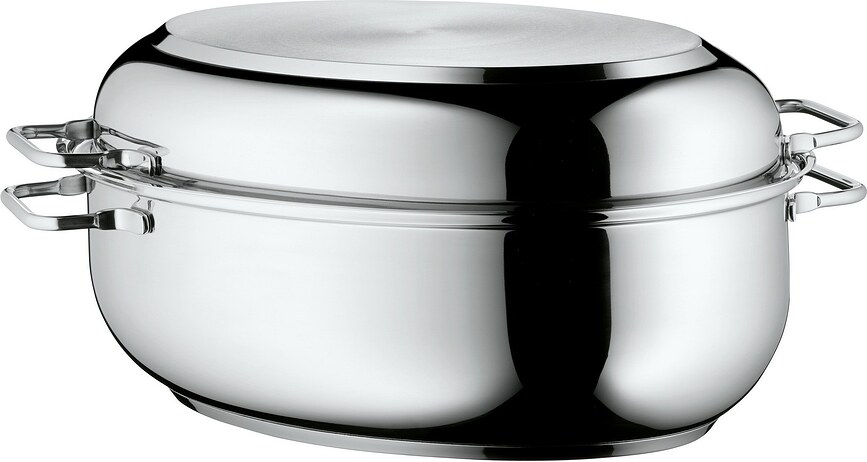 Cocotte avec couvercle métallique