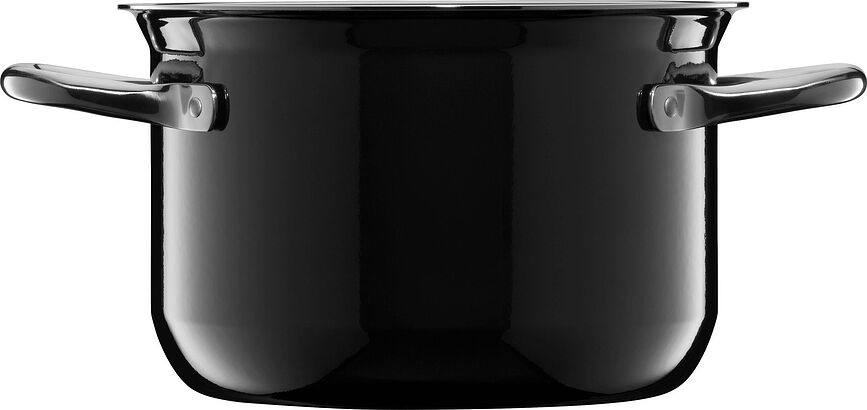 Compact Black Lonac visoki crni 24 cm