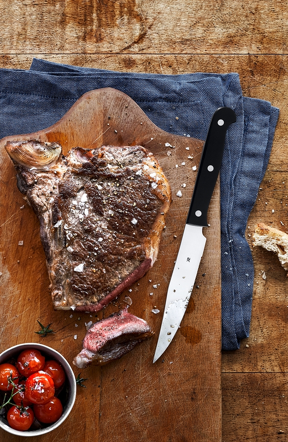 Cuchillos para carne Kansas, 6 unidades