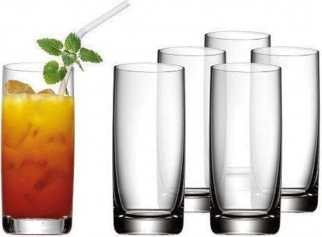 Easy Plus Verres à Boissons, Lot de 6