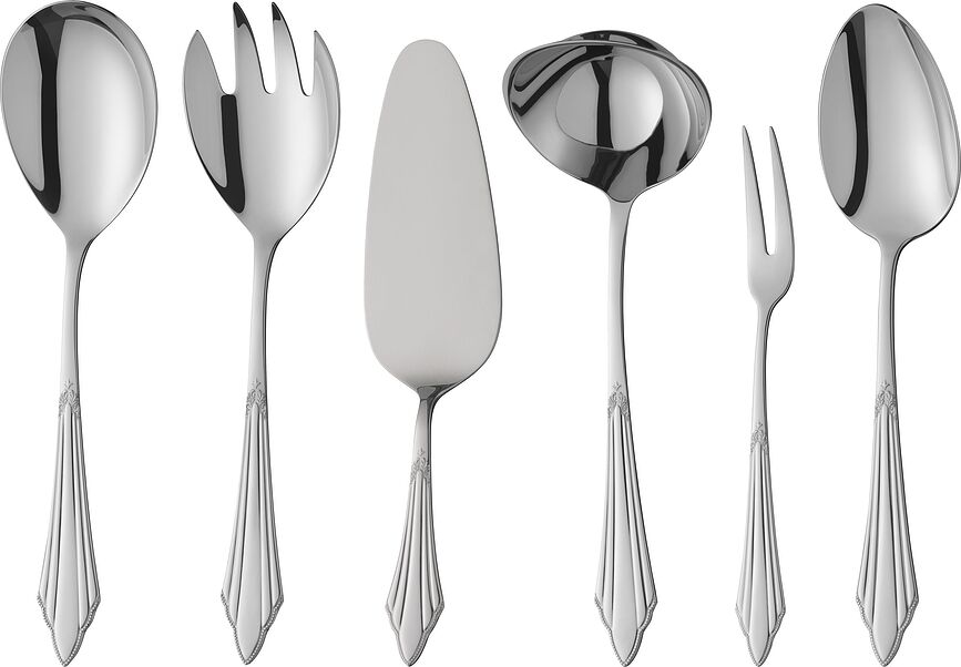 Fächer Service de Couverts, Service 66 pièces