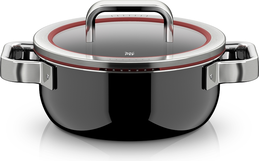 Fusiontec Function Pro Marmite basse avec couvercle, Set 2 pièces