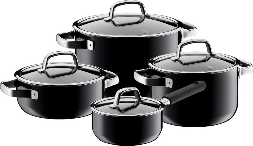 Fusiontec Mineral Batterie de Cuisine 4 pièces