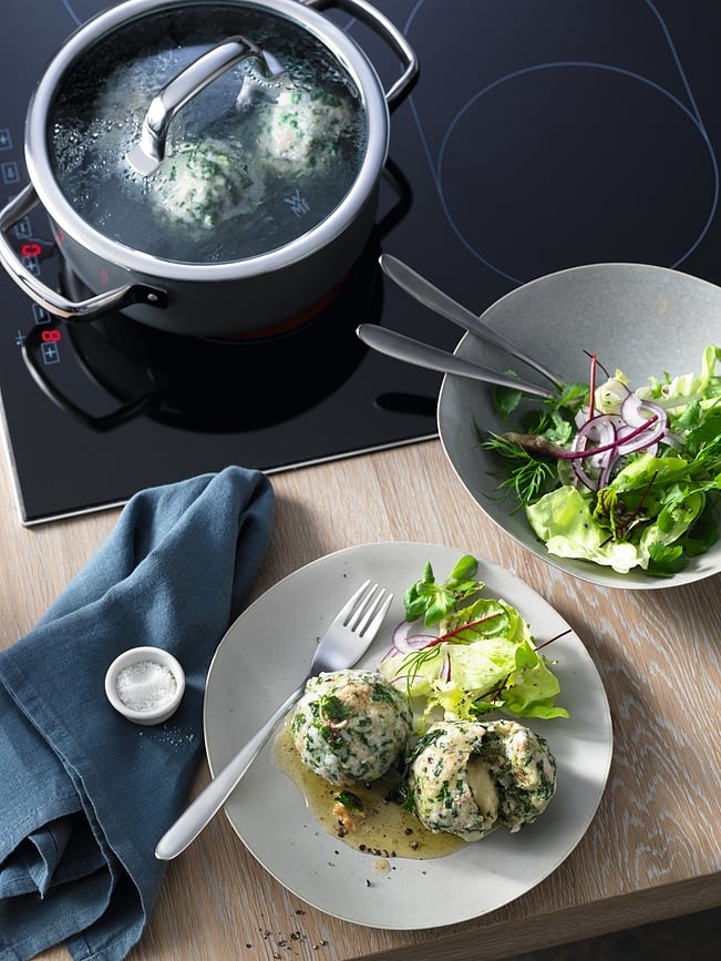 Fusiontec Mineral Lonac niski s poklopcem 24 cm crni