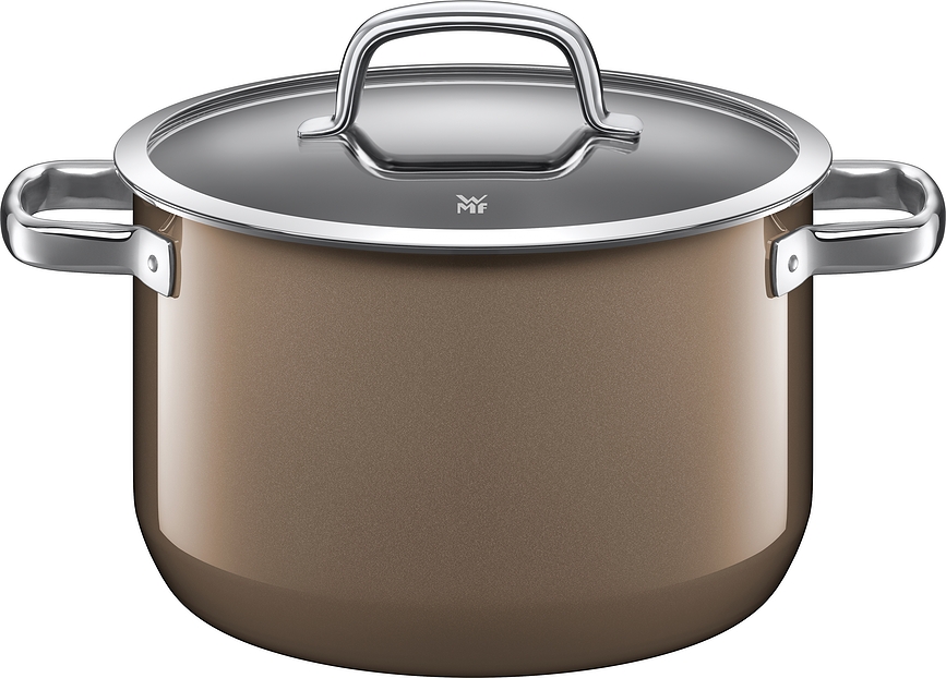 Fusiontec Mineral Marmite haute, 6,4 L, laiton foncé