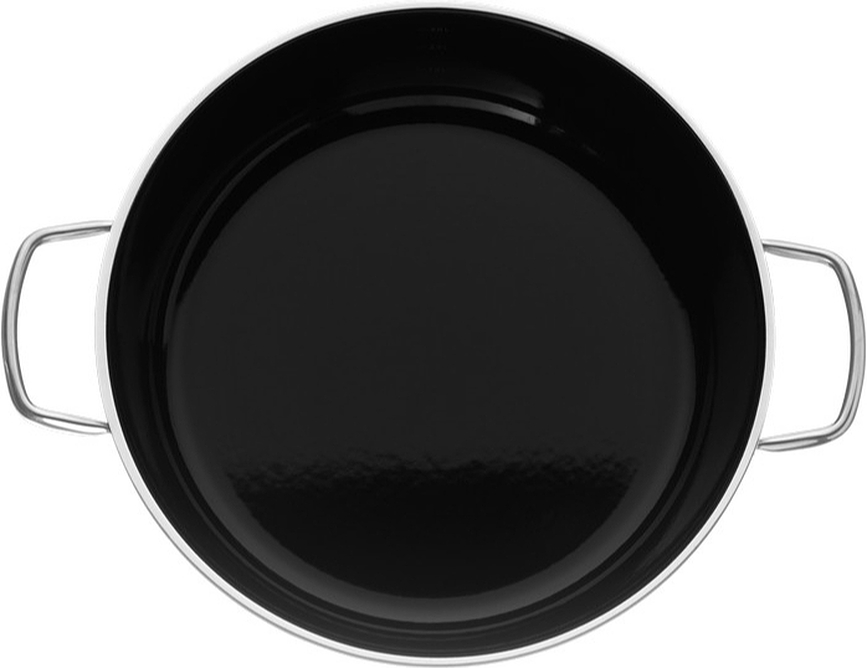 Fusiontec Mineral Plat à four avec couvercle, 24 cm, noir