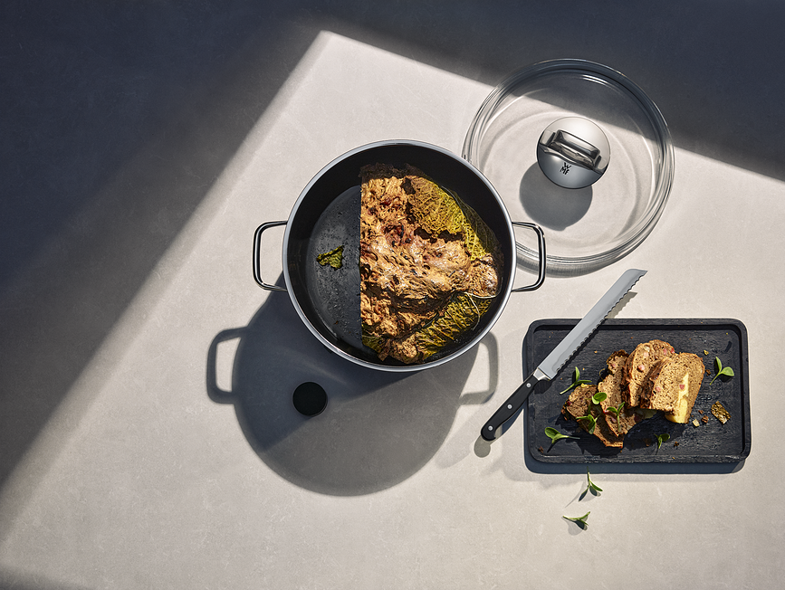 Fusiontec Mineral Pro Casserole basse avec couvercle, 16 cm, 2 pièces