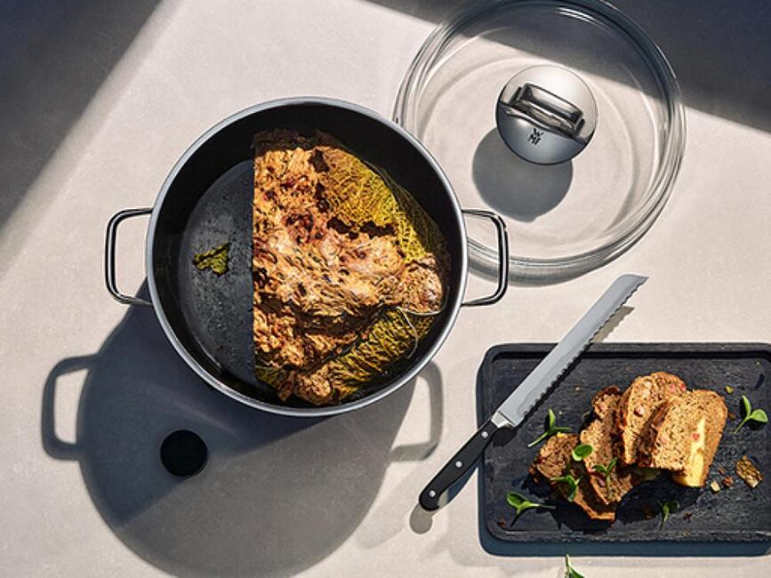 Fusiontec Mineral Pro Okrogel pekač, 28 cm, črn