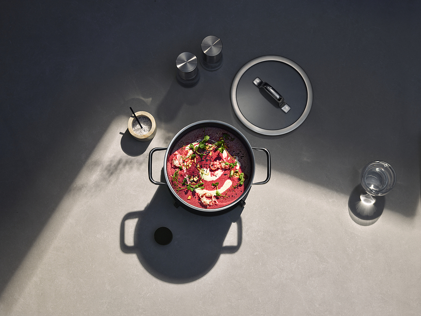 Fusiontec Mineral Pro Visok lonec s pokrovko, 20 cm, 2-delni set