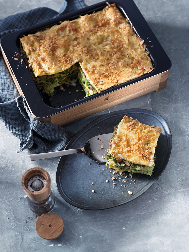 Fusiontec L Pekač z lesenim okvirjem za serviranje