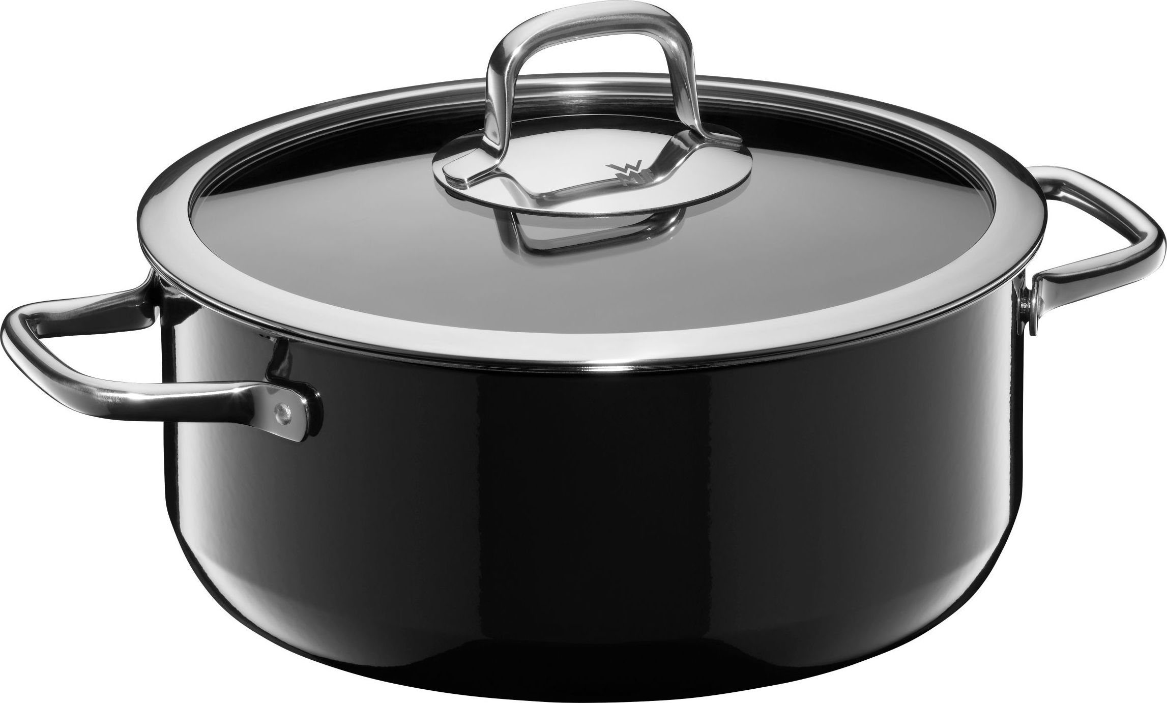 Garnek Compact Black niski 24 cm