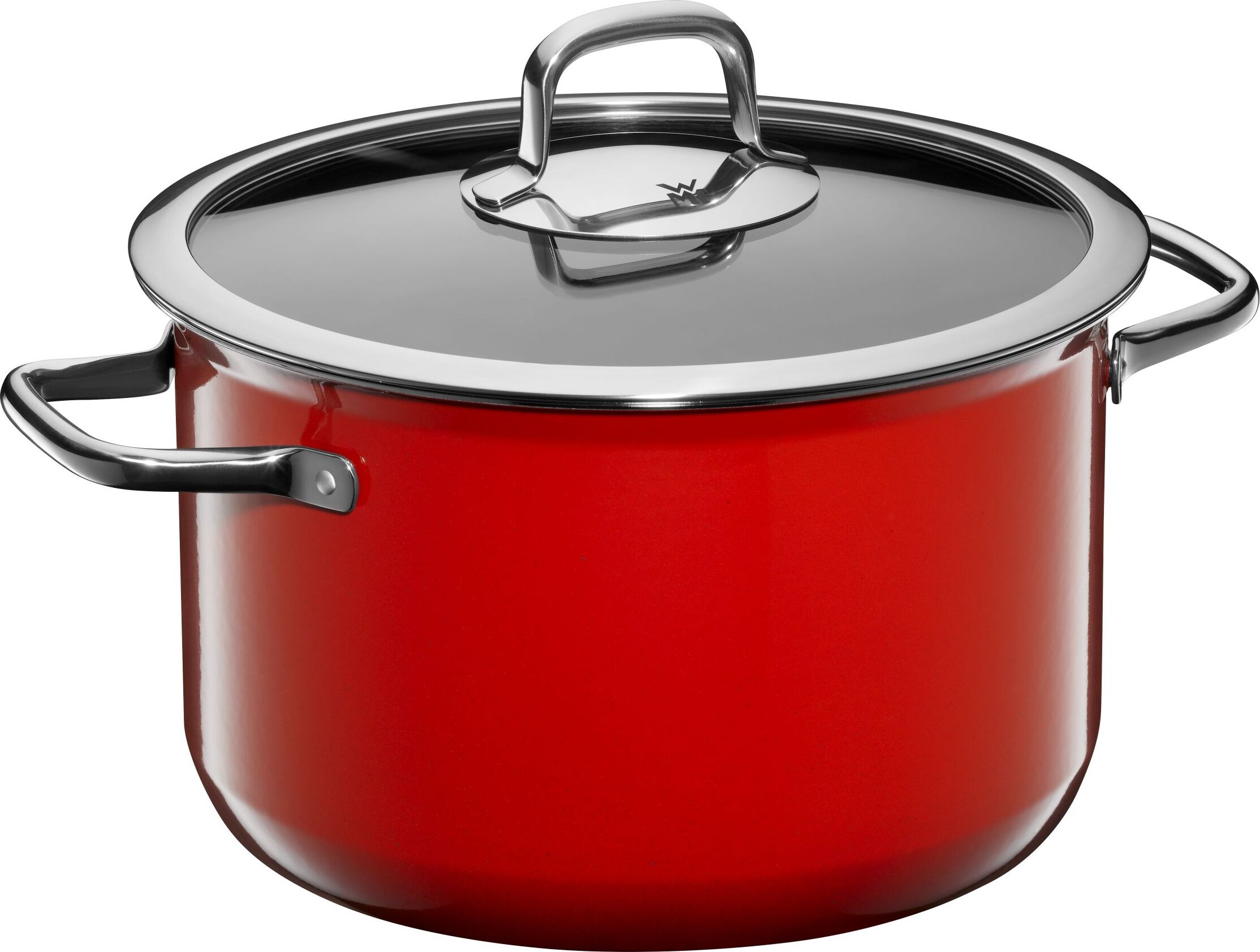 Garnek Compact Red wysoki 24 cm