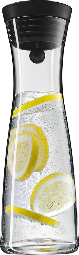 Jarra para agua Basic, 1 l, negra