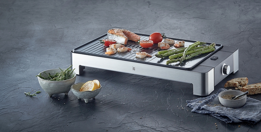 Grill eléctrico de mesa Lono, 49 cm