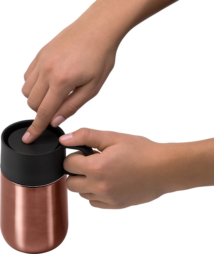 Impulse Termo Šalica s ručkom 330 ml zlatno-smeđa