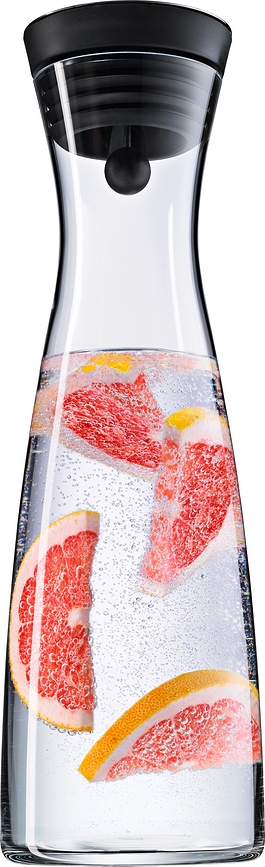 Jarra para agua Basic, 1.5 L, negra