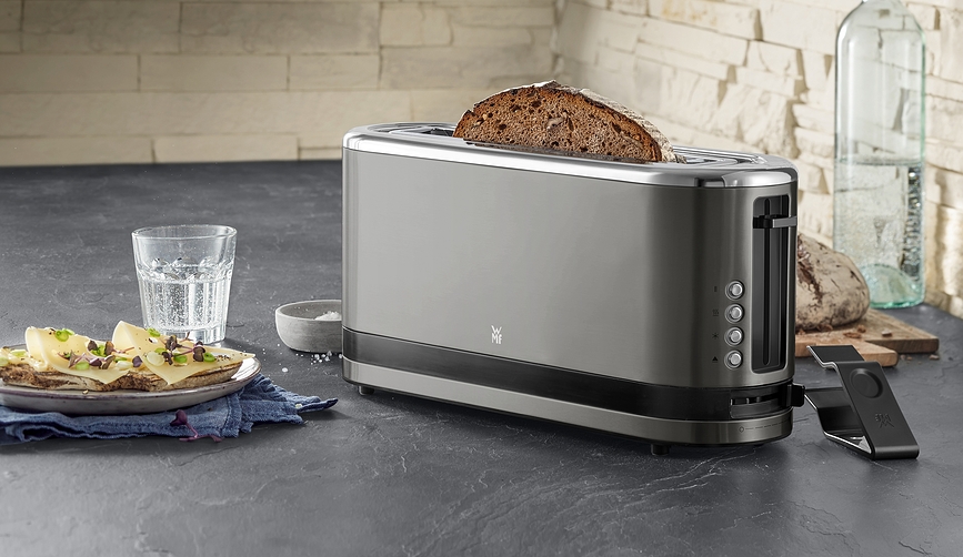 KITCHENminis Φρυγανιέρα μακριά, ασημί