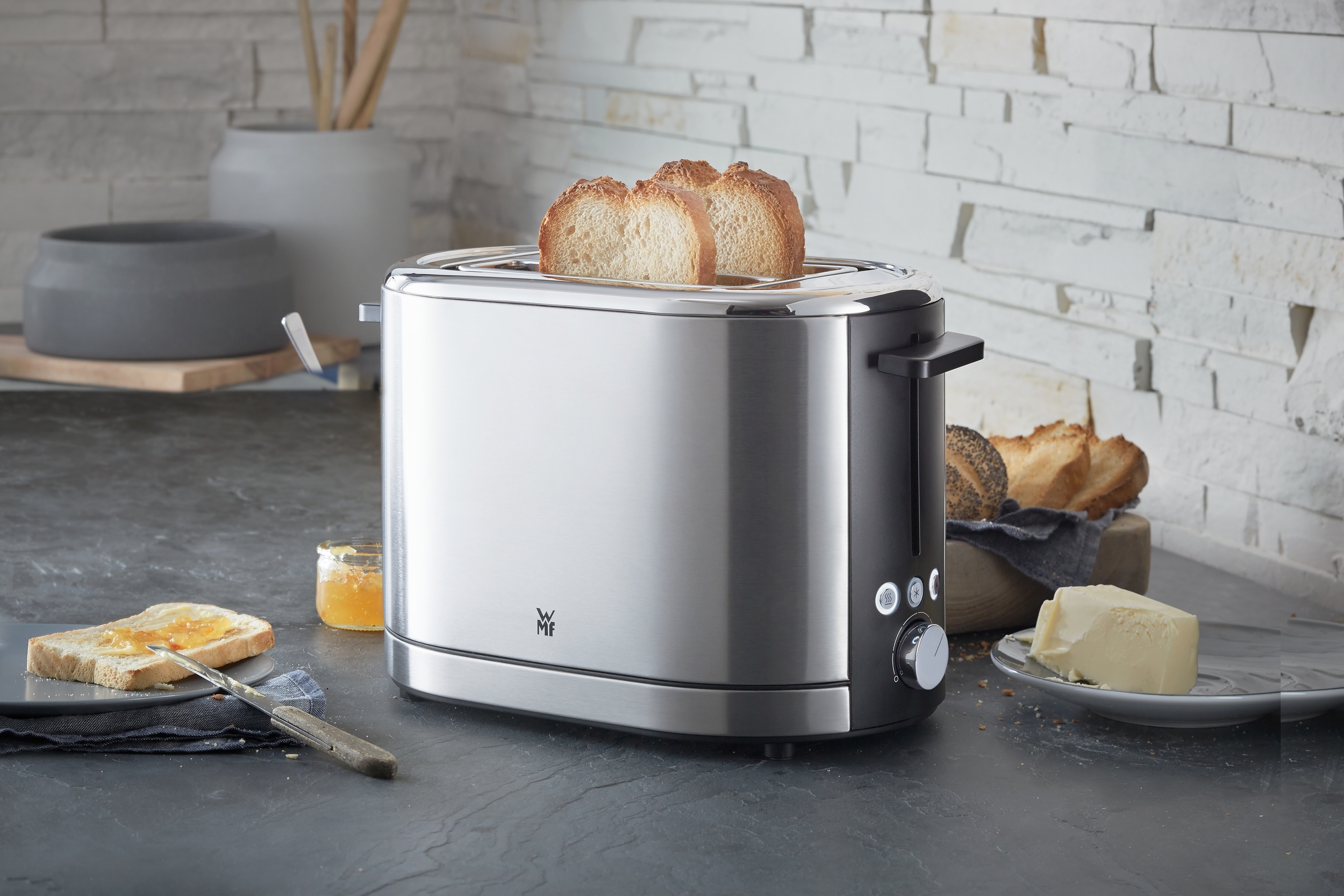 Buy WMF Lono Toaster with home baking attachment Cromargan