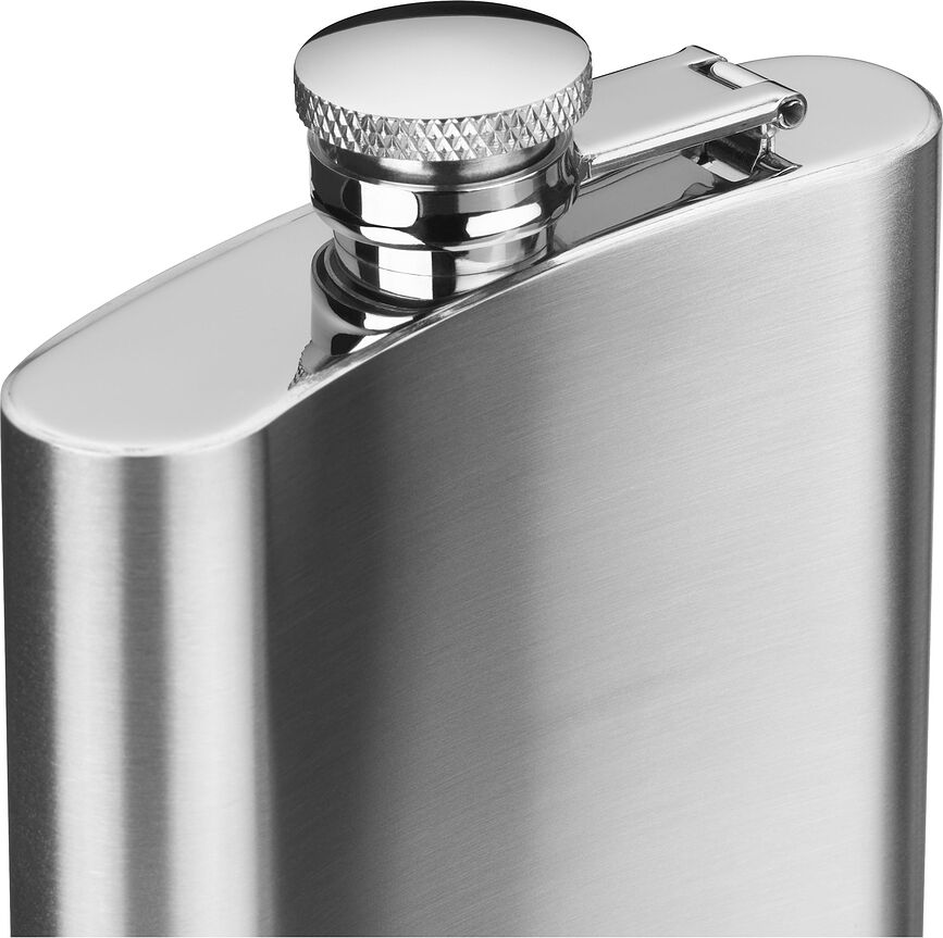 Manhattan Pljoska s lijevkom i 4 čašice u futroli 7-dijelni set