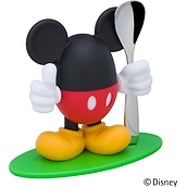 Mickey Mouse Egg glass with a spoon