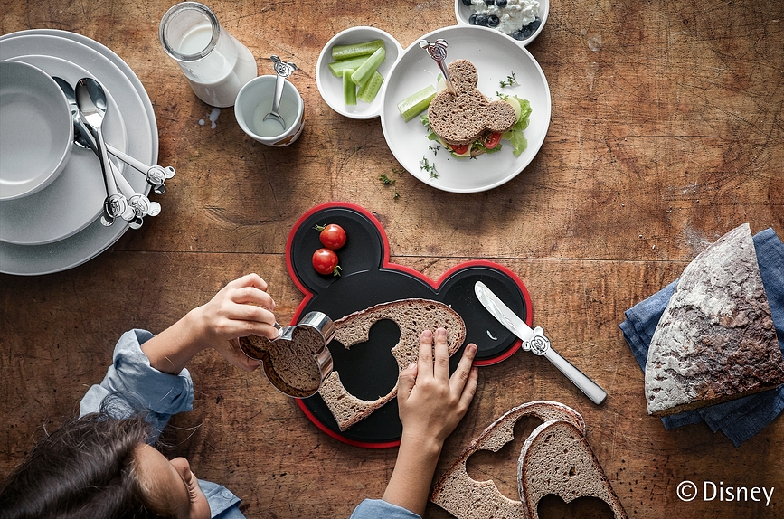 Mickey Mouse Set de Repas Enfant, Set 6 pièces