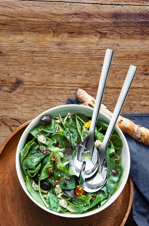 Nuova Pribor za posluživanje salate Set od 3 dijela