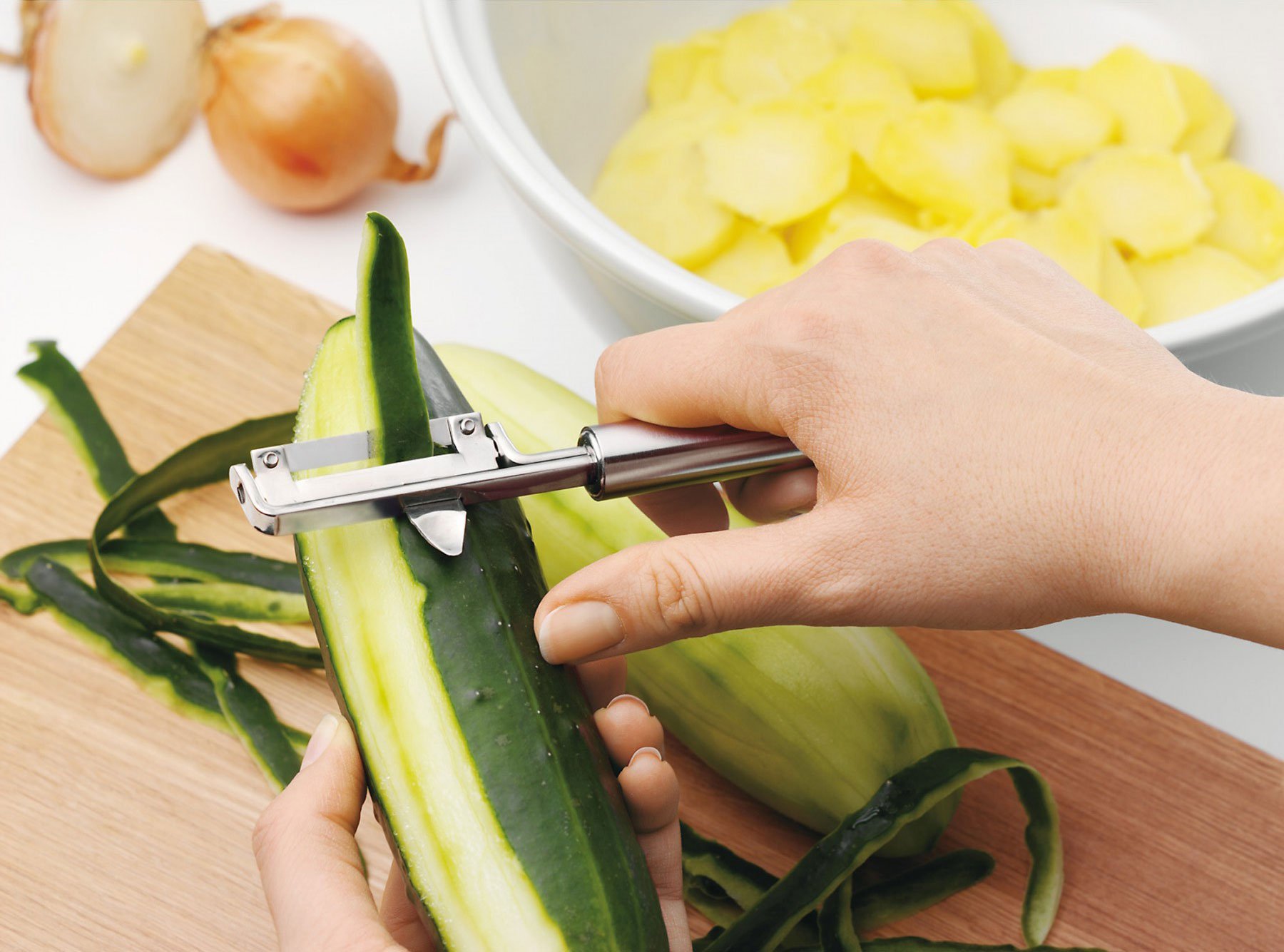 WMF Profi Plus Horizontal Vegetable Peeler