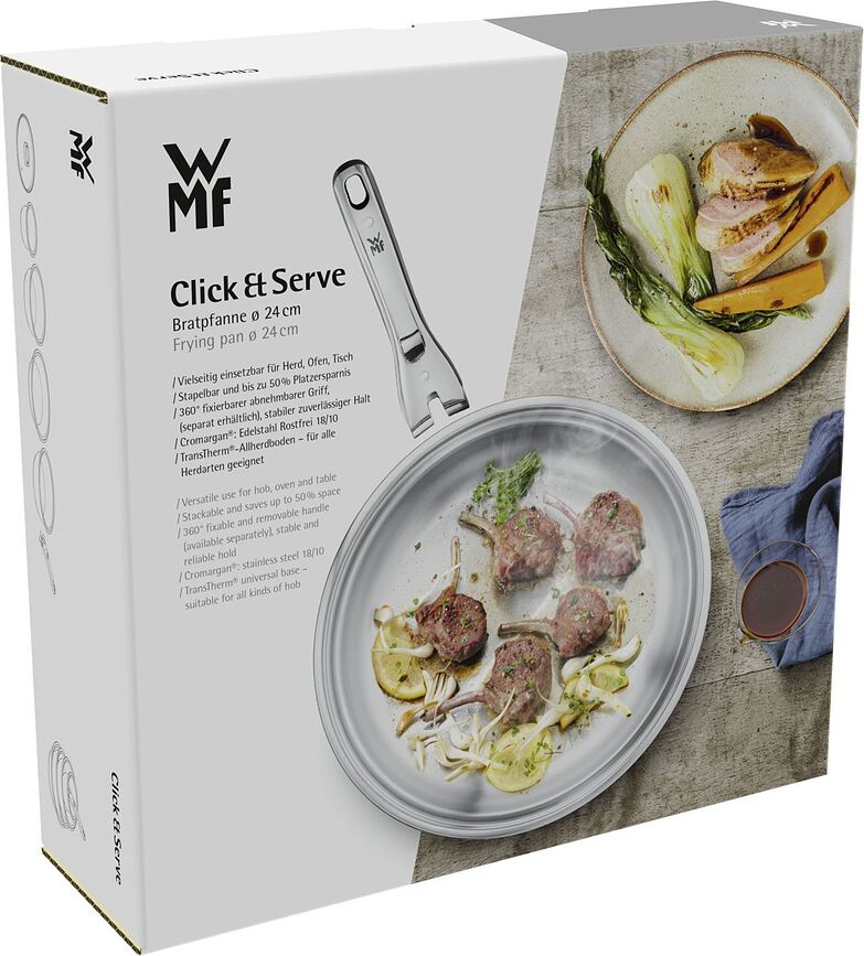 Sartén Click & Serve, 24 cm